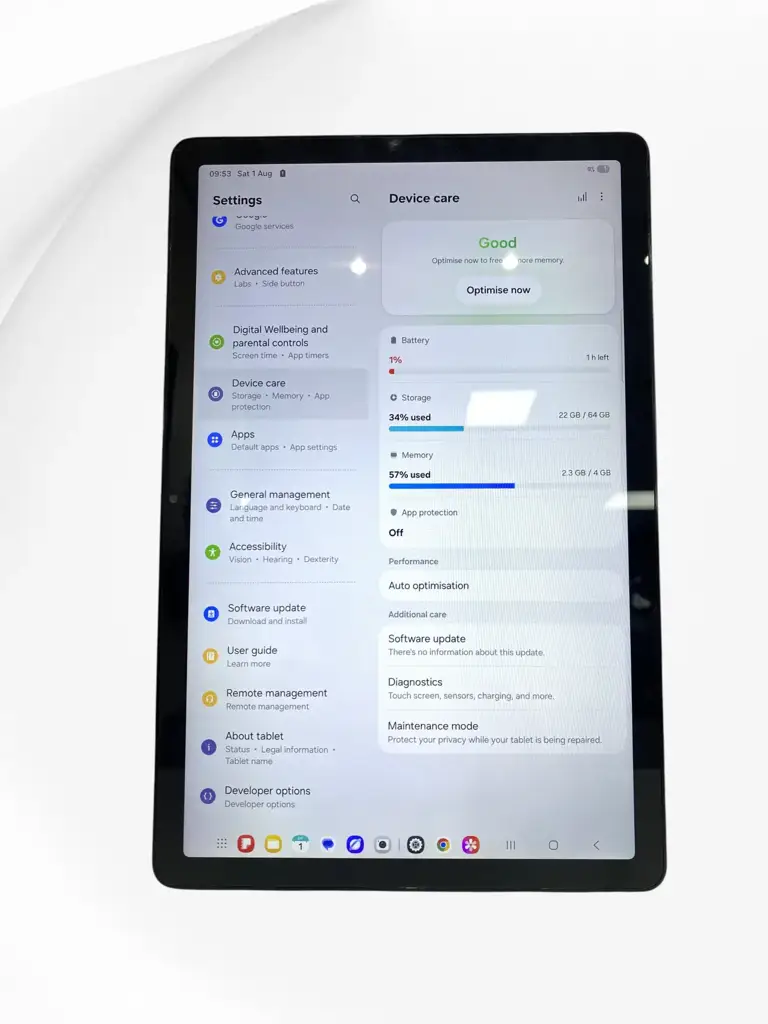 Samsung Galaxy Tablet - View 4