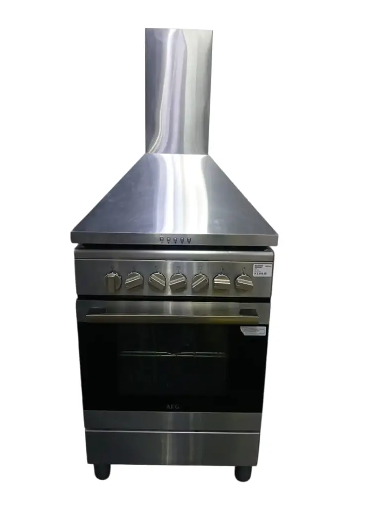 Aeg 4 Plate Gas Stove + Extractor Hood