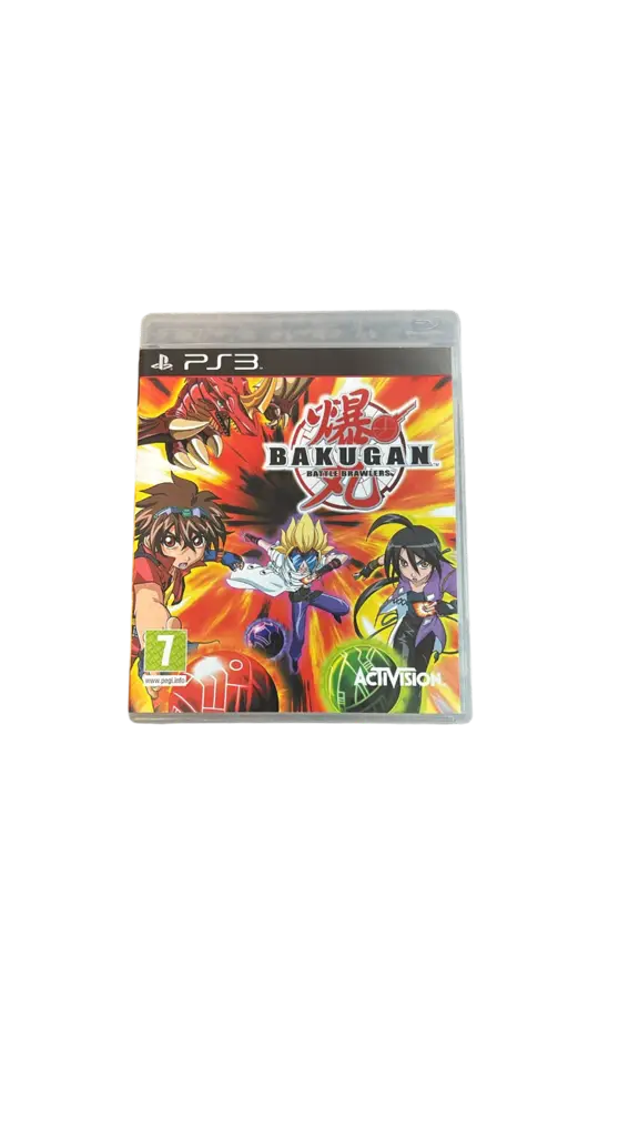 Bakugan Battle Brawlers Ps3 Game Disc