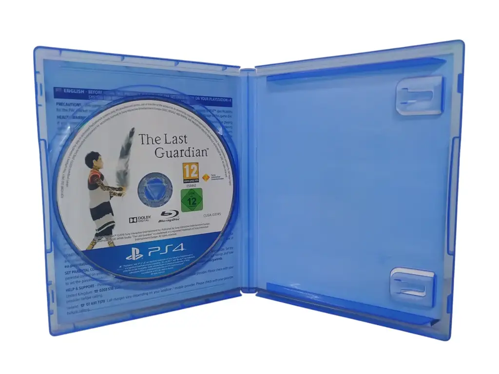 Playstation 4 The Last Guardian Game Disc