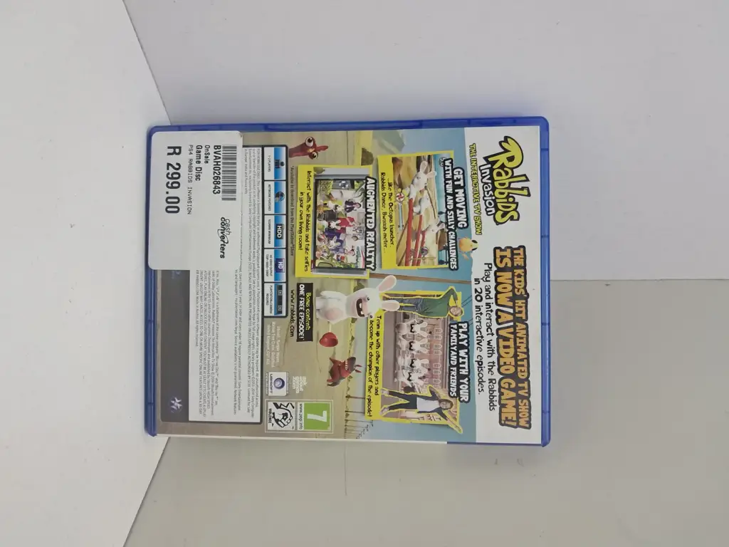 Sony Ps4 Game Disc. Rabbids Invasion - View 3