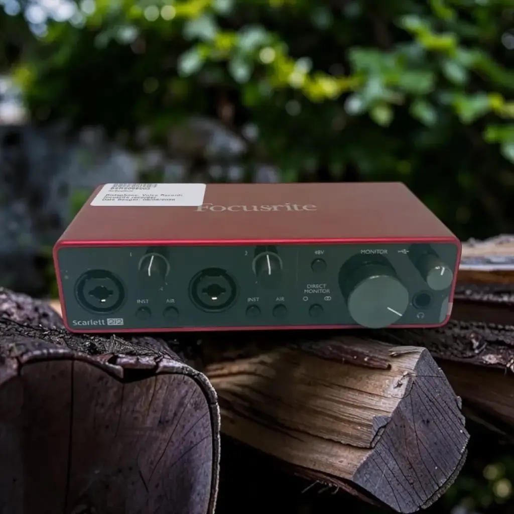 Focusrite Scarlett 2I2 Audio Interface – 3Rd Gen