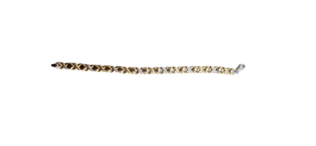Art Jewellers 9Ct Gold Plated Link Bracelet
