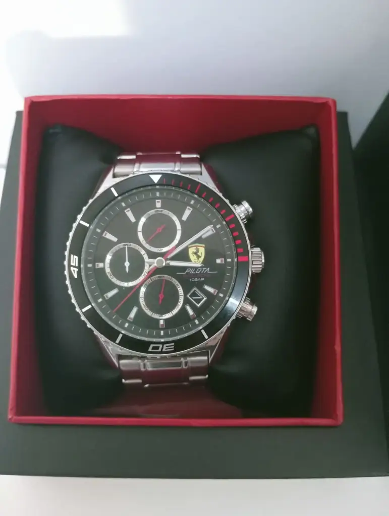 Scuderia Ferrari Pilota Evo Men's Watch - View 2