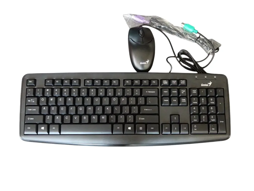 Genius Mouse And Keyboard (Km-110X)