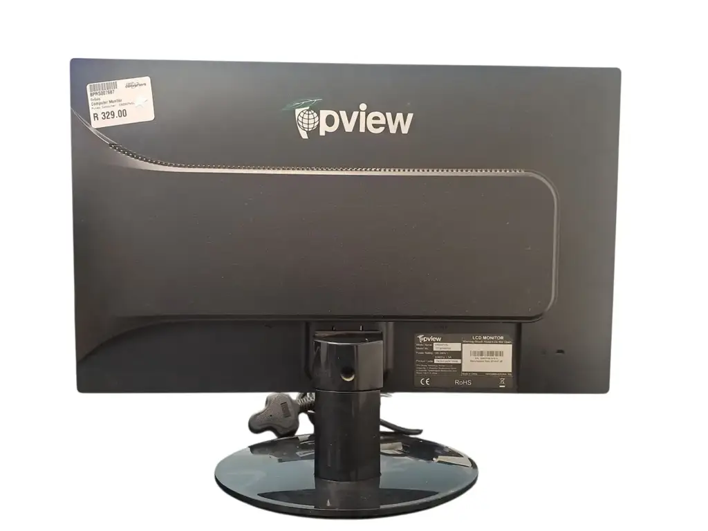 19.5-Inch Led Black Computer Monitor - View 3