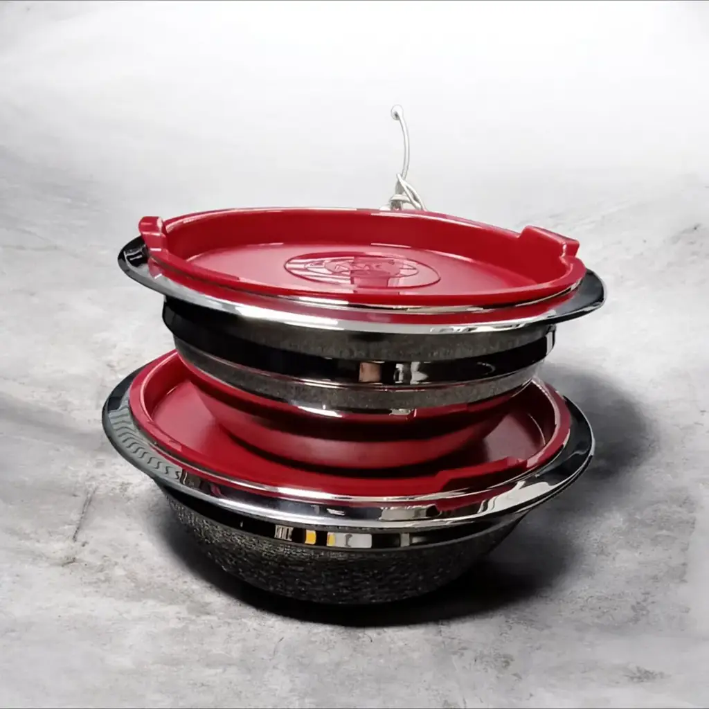Amc Bowls With Lids And Non Slip Bases Stainless Steel - View 2
