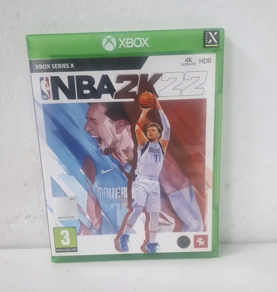 Microsoft Xbox One Series X Nba2k22 Game Disc
