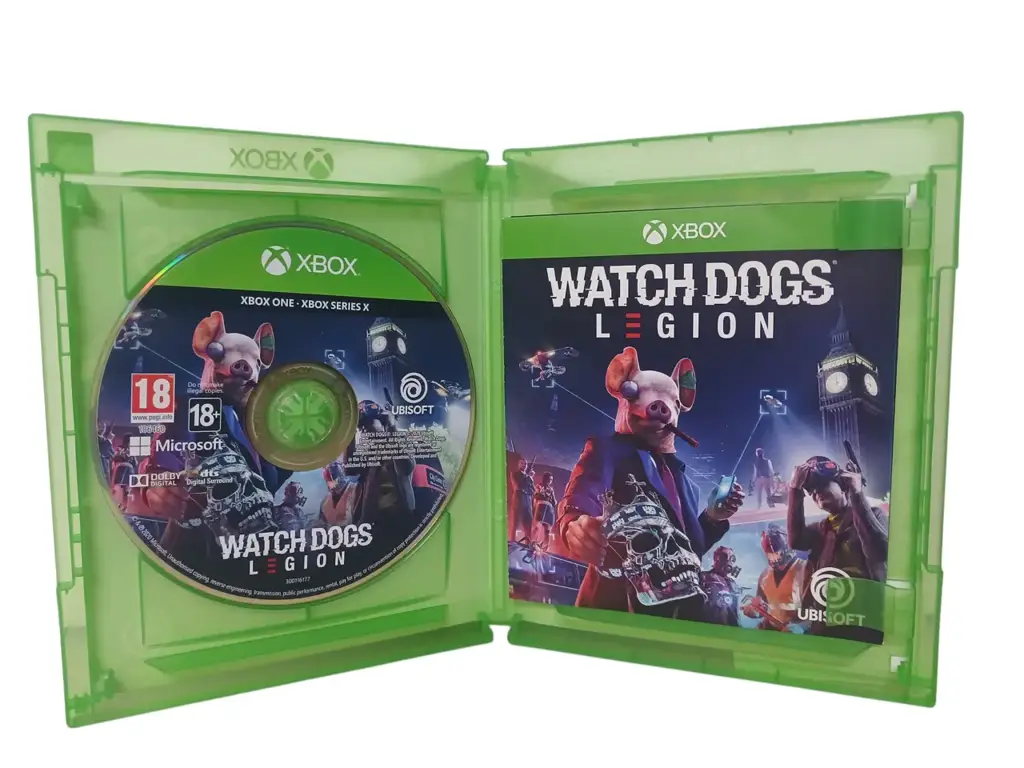 Xbox One Watch Dogs Legion Game Disc