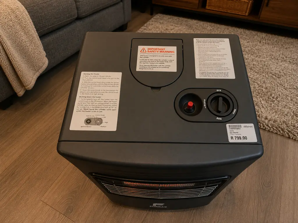 Furnax Portable Gas Heater – Second Hand - View 2
