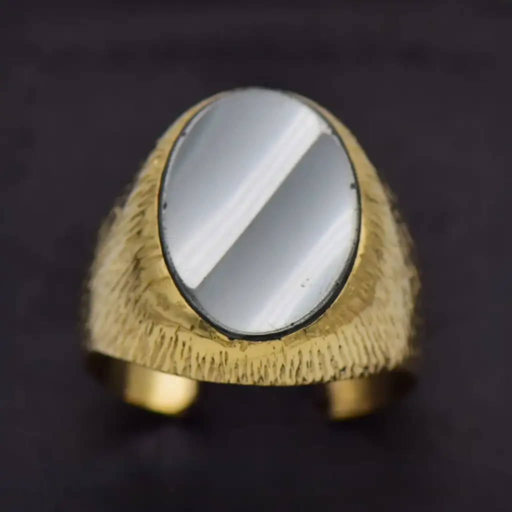 9ct Yellow Gold Men's Ring