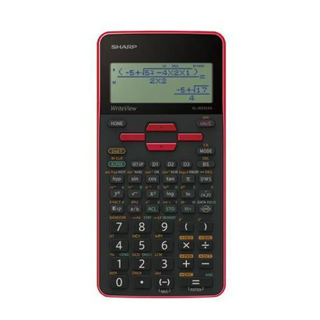 Sharp Scientific School Calculator (EL-W535SAB)