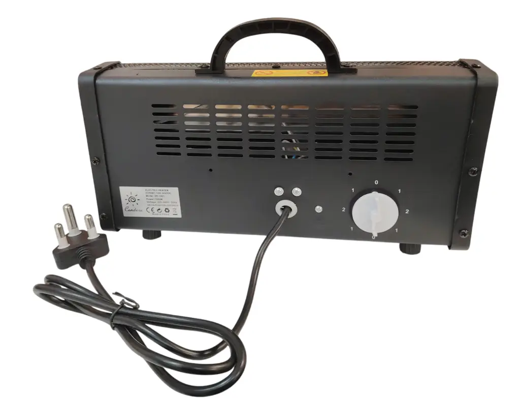 Condere Zr-1001 Ceramic Heater - View 2
