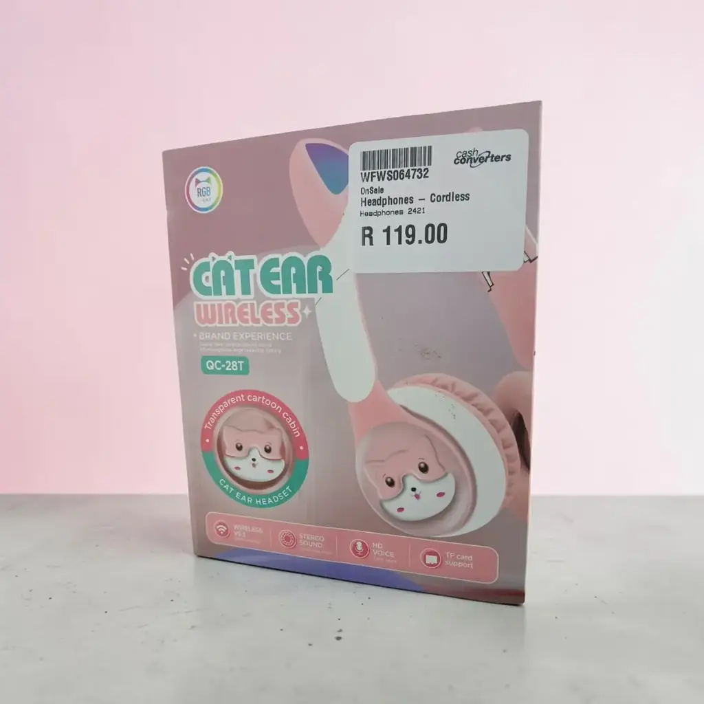Cat Ear Wireless Bluetooth Headphones