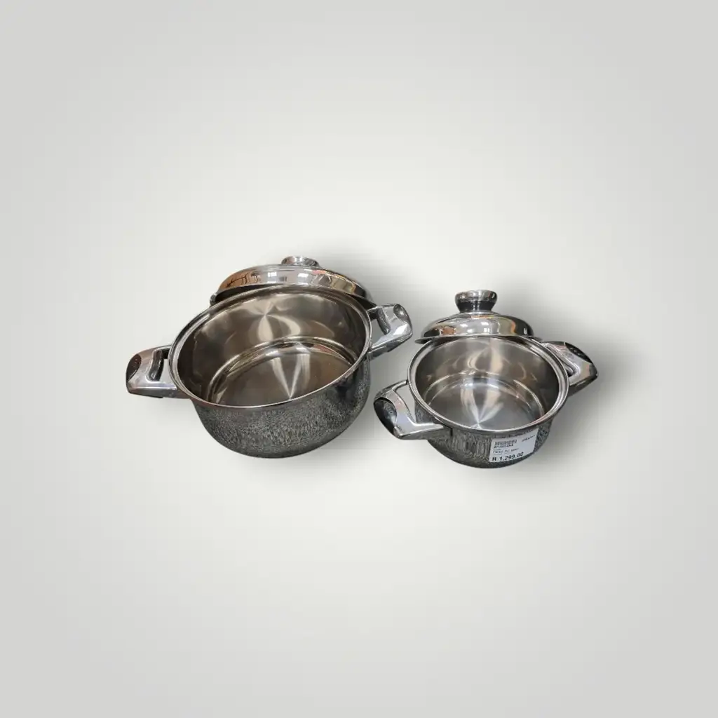 Gourmet Stainless Steel Pot Set – 18 & 10
