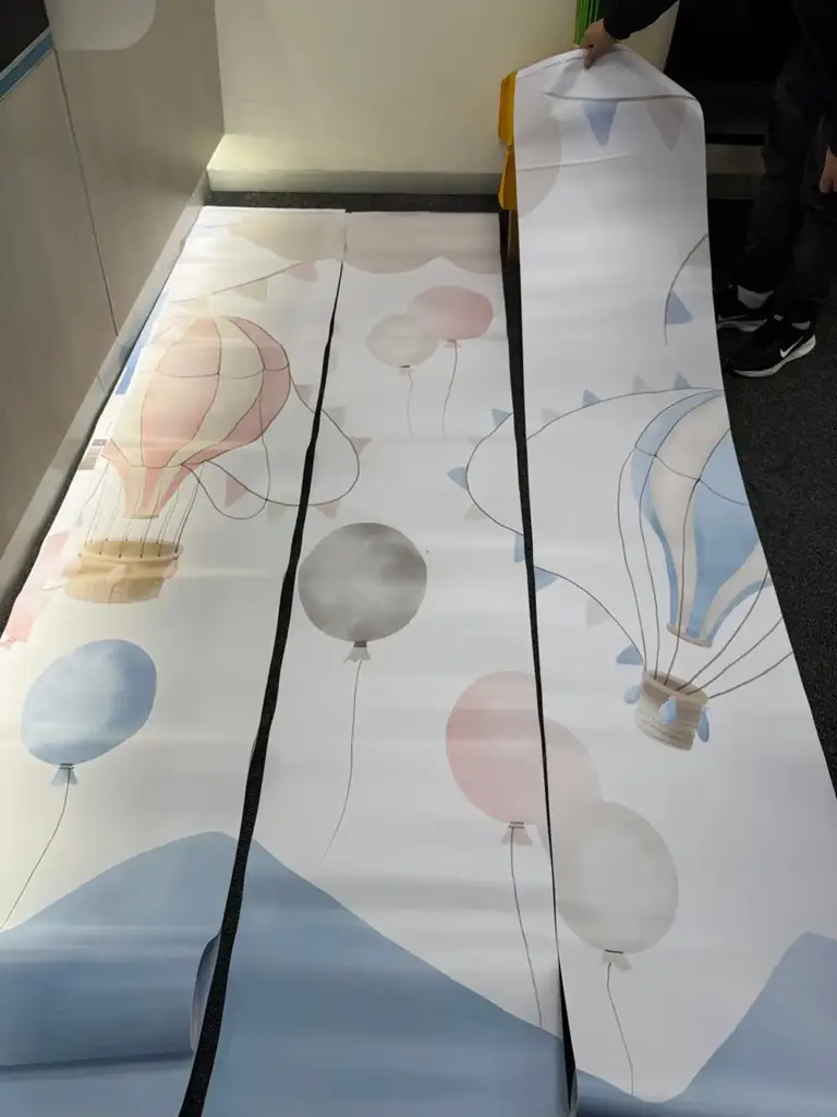 Floating Fun Peel And Stick Wallpaper Mural - View 3
