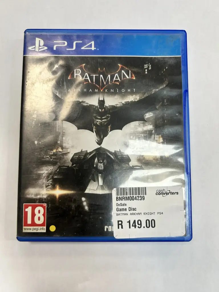 Batman Arkham Knight Ps4 Game