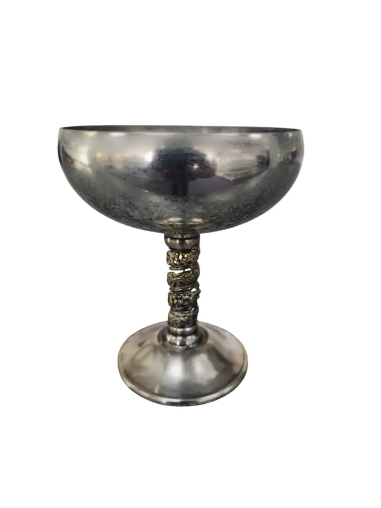 Silverware Pewter Goblet