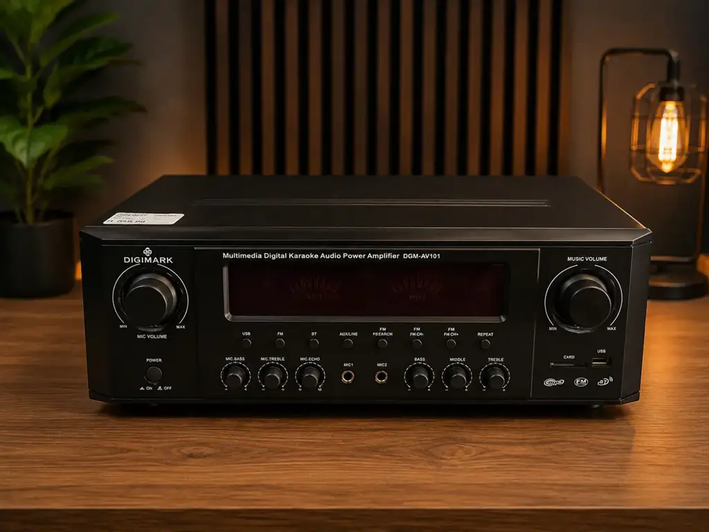 Digimark Dgm-Av101 Multimedia Digital Karaoke Audio Power Amplifier