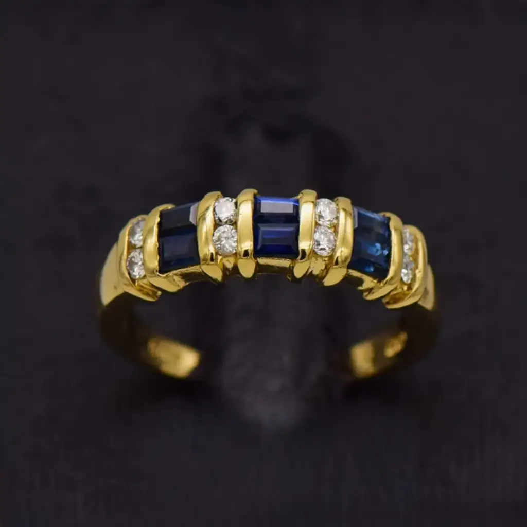 18ct Yellow Gold Cocktail Ring