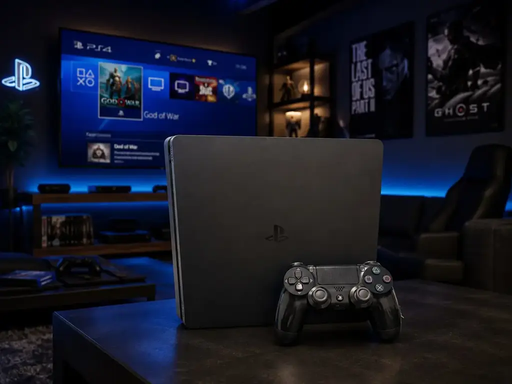 Sony Playstation 4 Console + Remote