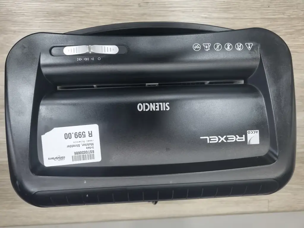 Rexel V30ws Silencio Paper Shredder - View 2