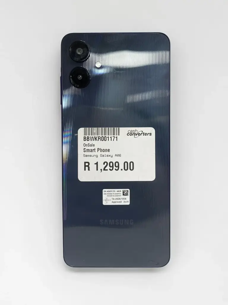 Samsung Galaxy A06 (64Gb) Smartphone - View 2