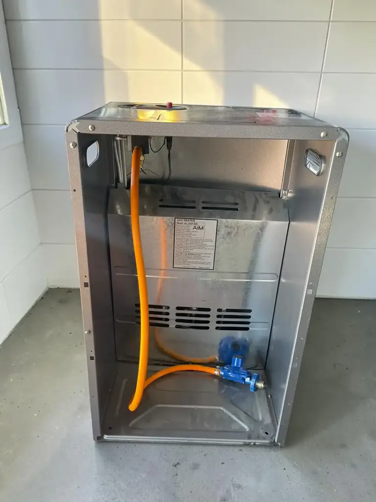 Aim 4200W Gas Heater With 3 Ceramic Panels Agh-42S - View 3