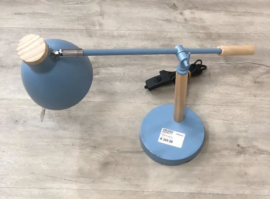 Greenville K4047e14 Blue Study Lamp - View 3