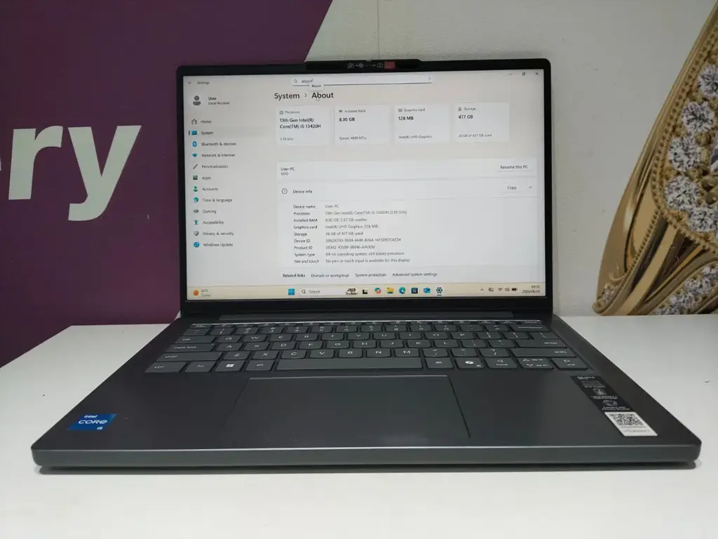 Lenovo Ideapad Slim 3 14Irh10 Laptop - View 3