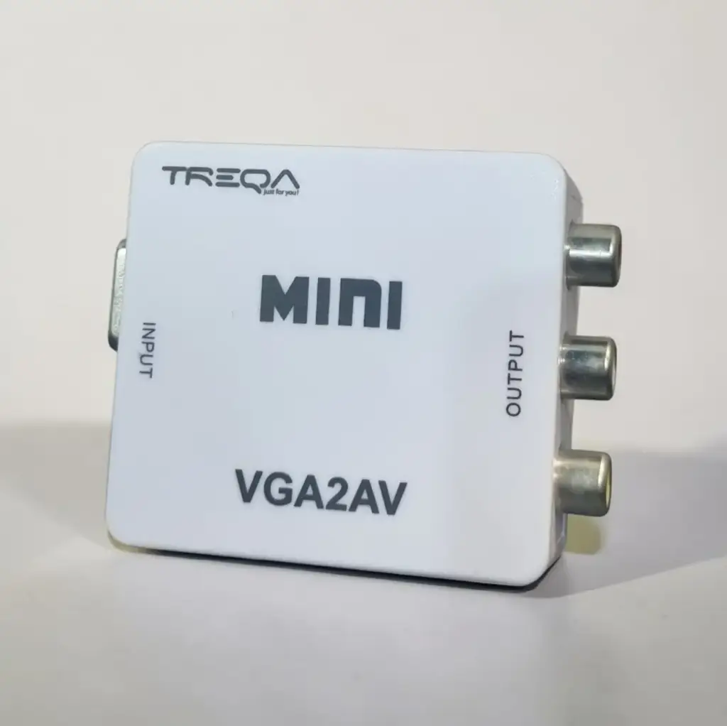 Treqa Vga To Av Converter New
