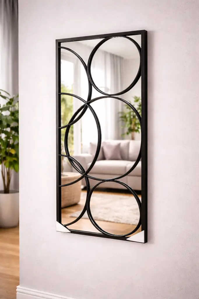 Modern Decorative Wall Mirror (41Cm X 84Cm)