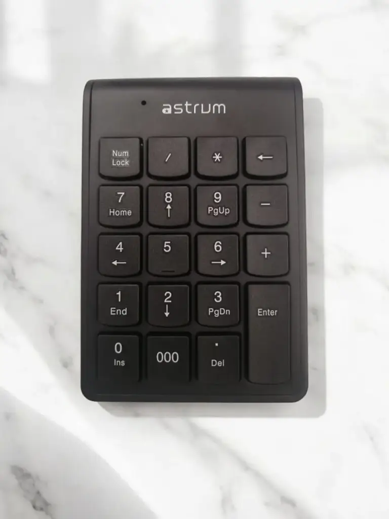 Astrum Kb010 Slim Compact Usb Numeric Keypad - View 2