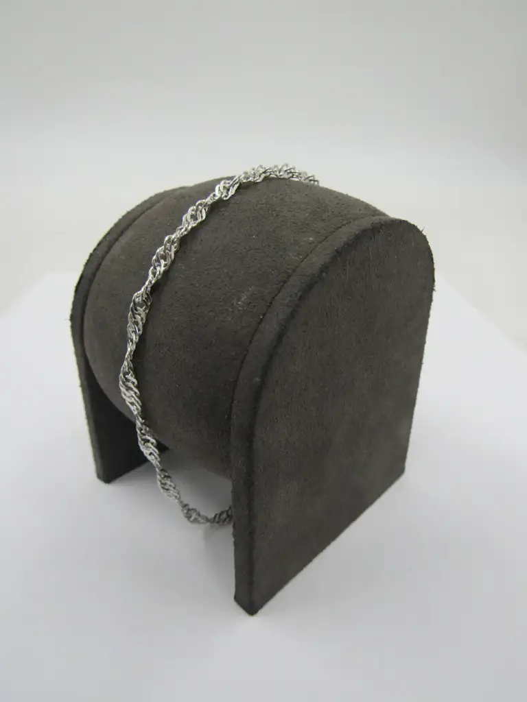 Silver 925 Twirl Bracelet - View 3