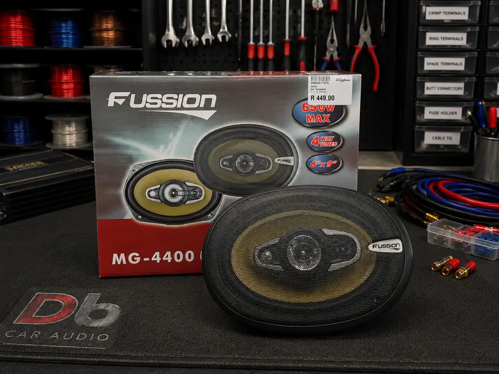 Fussion Mg-4400 6″ X 9″ 4-Way Car Speakers