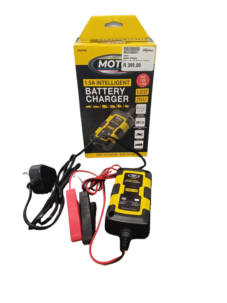 Intelligent Moto 1.5A Battery Charger