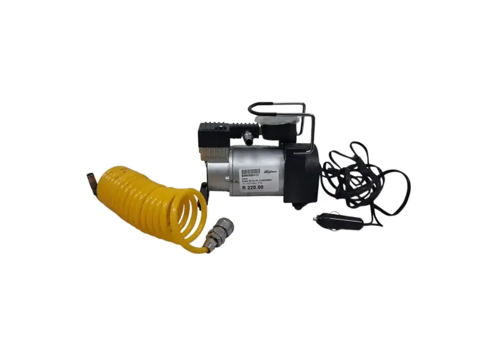 12V Portable Grey Air Compressor - View 3