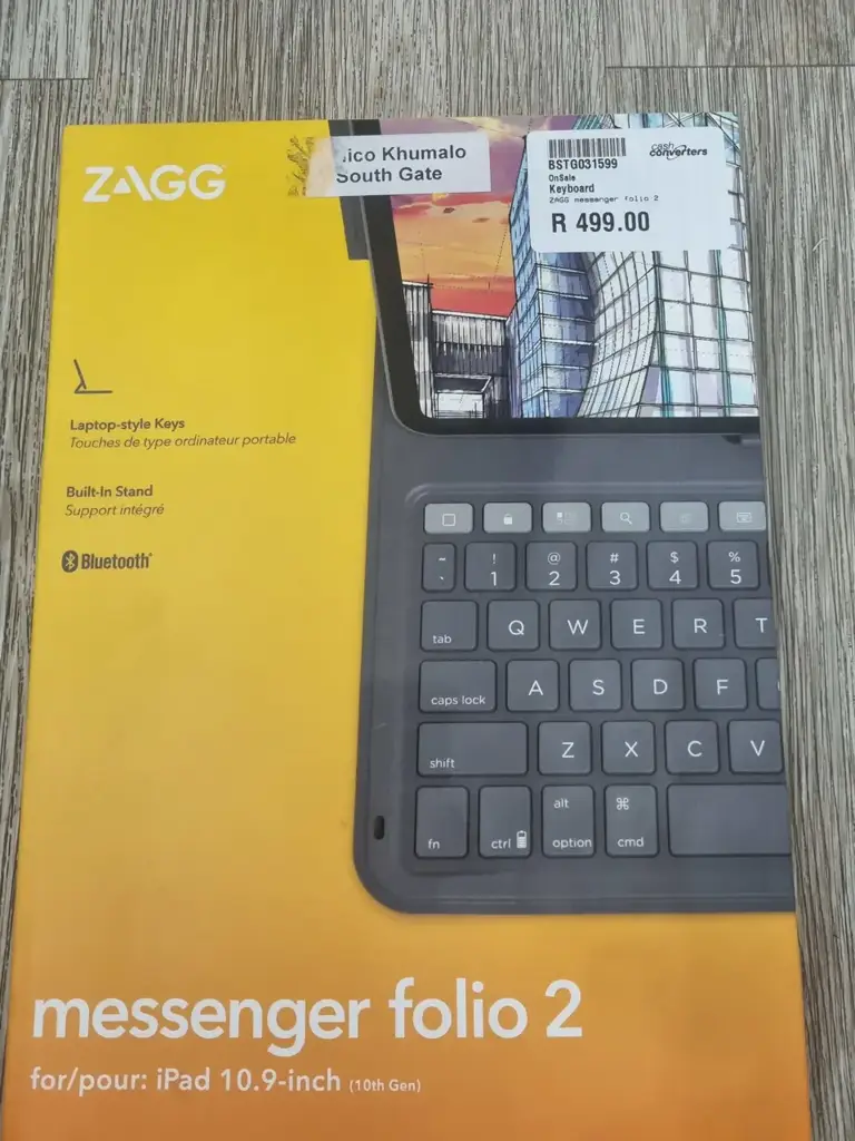 Zag Messenger Folio 2 Protective Keyboard Case For Ipad - View 4