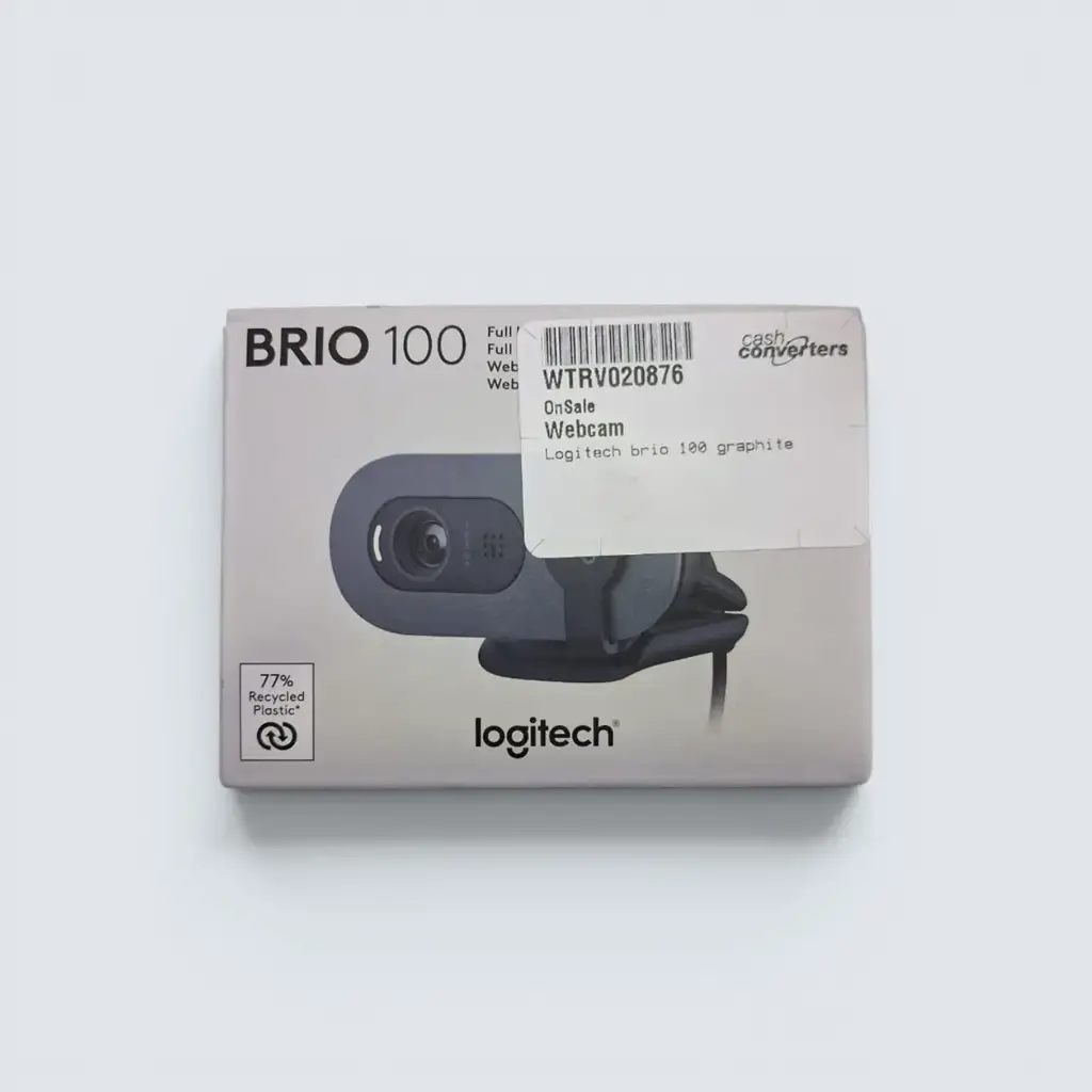 Logitech Brio 100 Graphite Full Hd Webcam - View 2