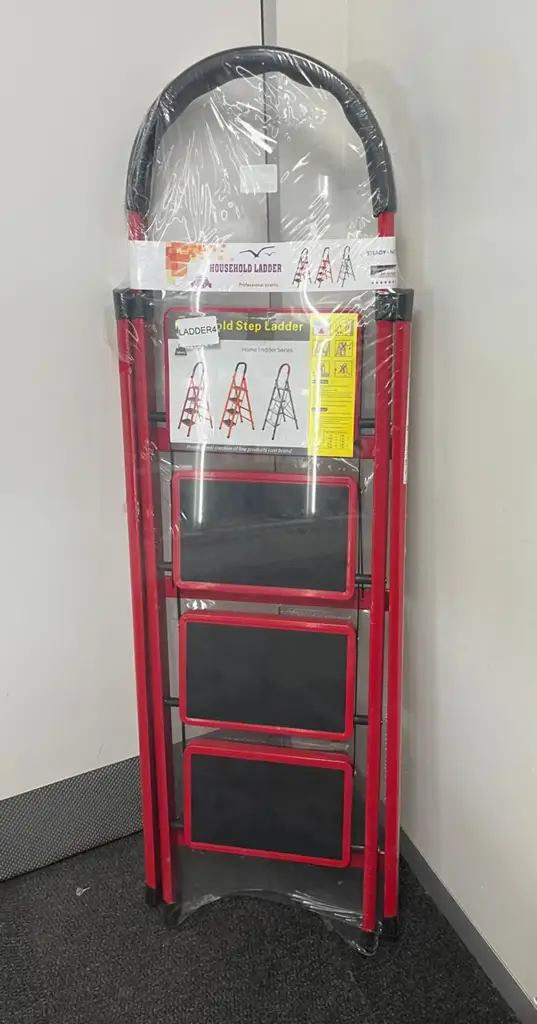 4 Step Padded Home & Office Ladder Series -120Kg Capacity