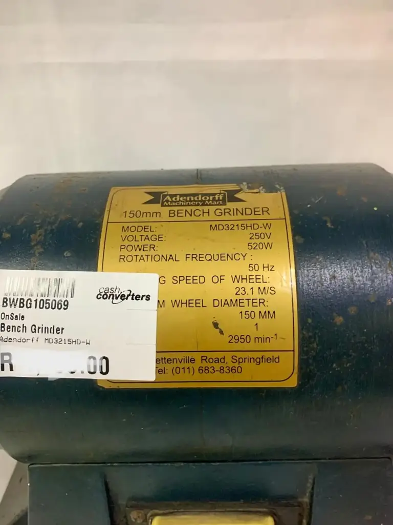 Bosch Adendorff Md3215hd-W Bench Grinder - View 3