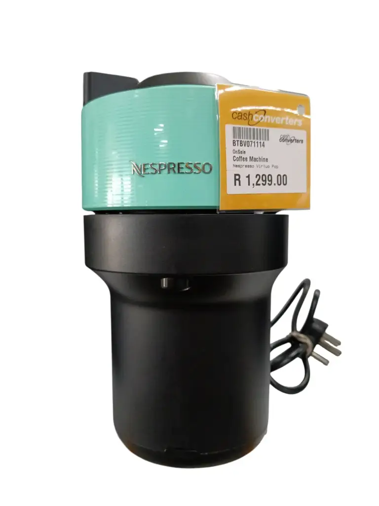 Nesspresso Vertuo Pop Aqua Mint Coffee Machine