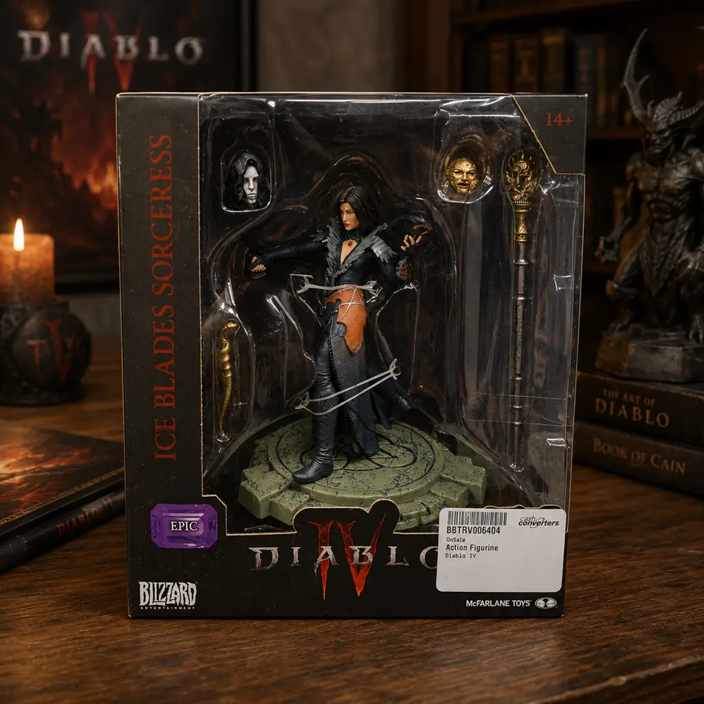 Diablo Iv Ice Blades Sorceress Epic Action Figure