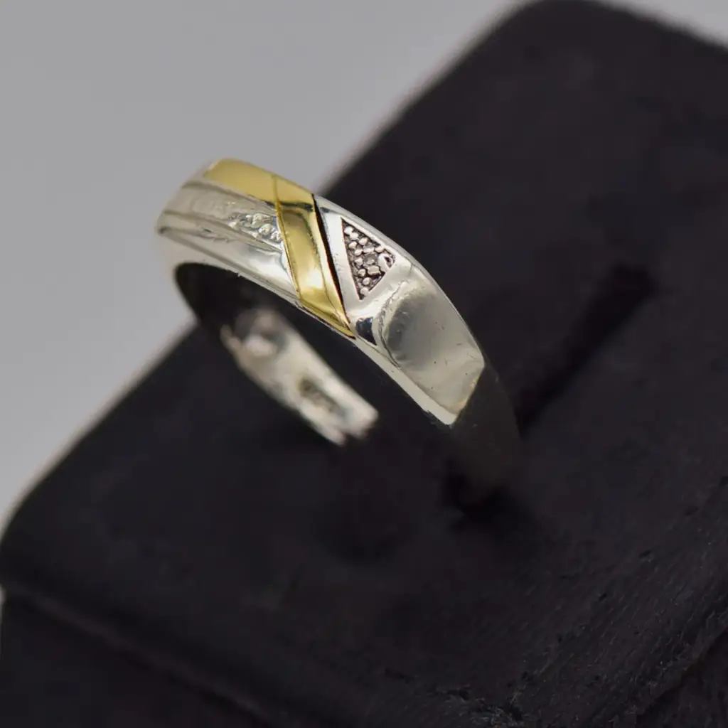 Silver-925 Dress Ring - View 3