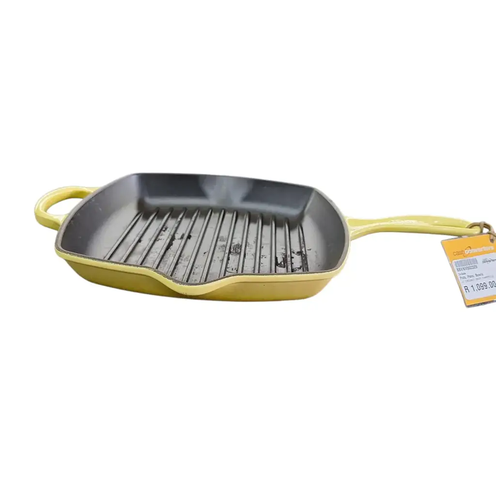 26Cm Le Creuset Cast Iron Square Skillet Grill