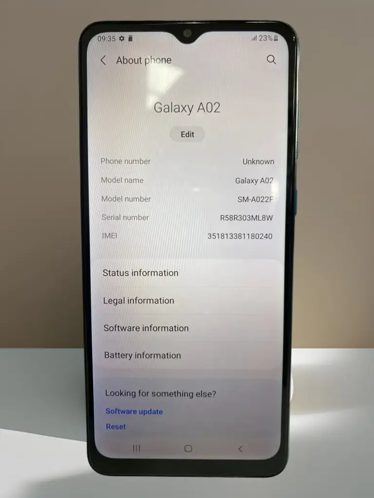 Samsung Galaxy A02 (32Gb) Smart Phone. - View 3