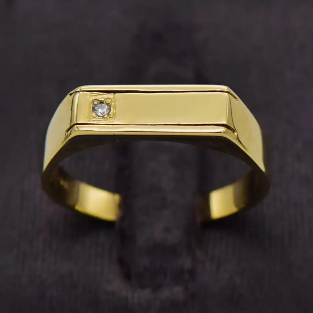 9ct Yellow Gold Men's Ring