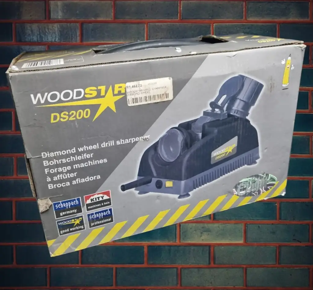 Woodstar Ds200 Diamond Wheel Drill Sharpener