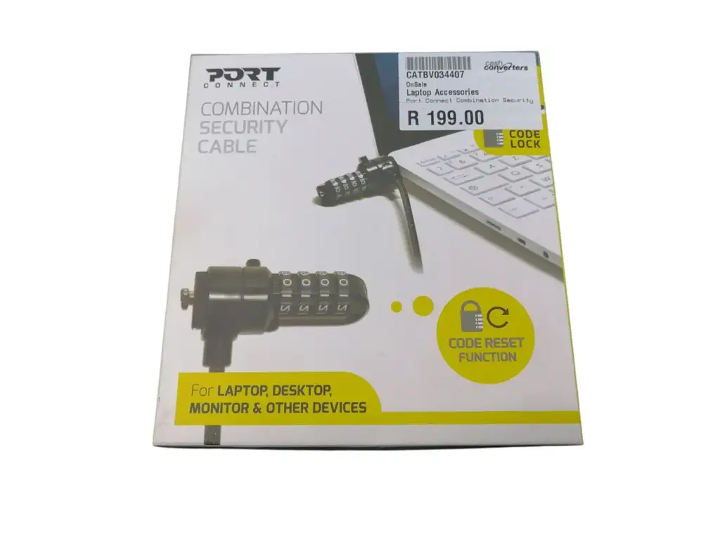 Port Connect Combination Security Lock
