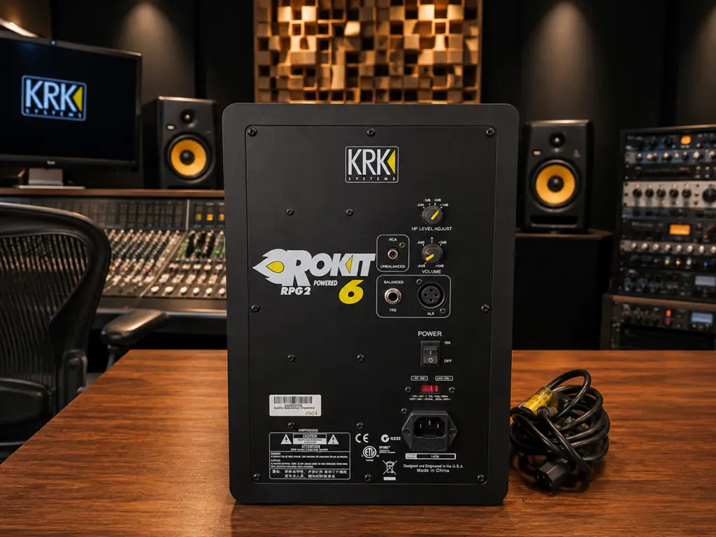 Krk Rokit 6 Rpg2 Powered Studio Monitors – Second Hand - View 2